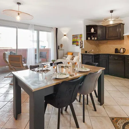 Le Nala - Spacious - Ac - Wifi - 10 Min From The Sea Niza
